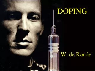 doping