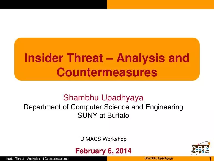 insider threat analysis and countermeasures