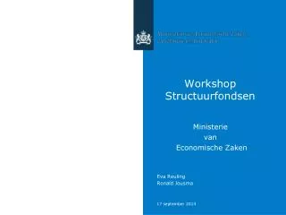 workshop structuurfondsen