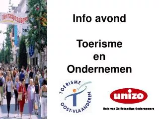info avond toerisme en ondernemen
