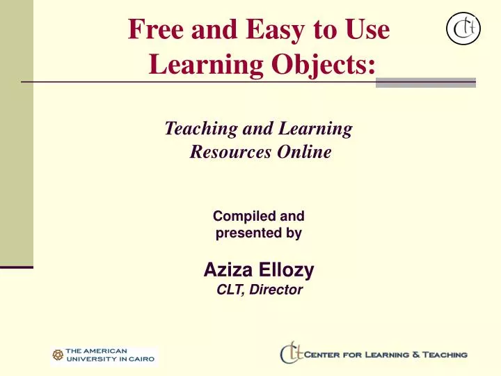 free and easy to use learning objects teaching and learning resources online