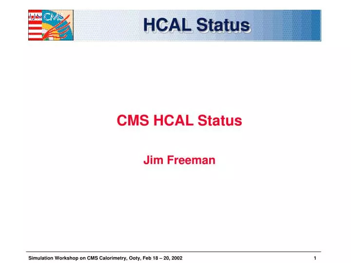 hcal status