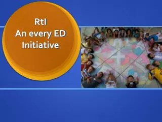 RtI An every ED Initiative