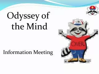 Odyssey of the Mind Information Meeting