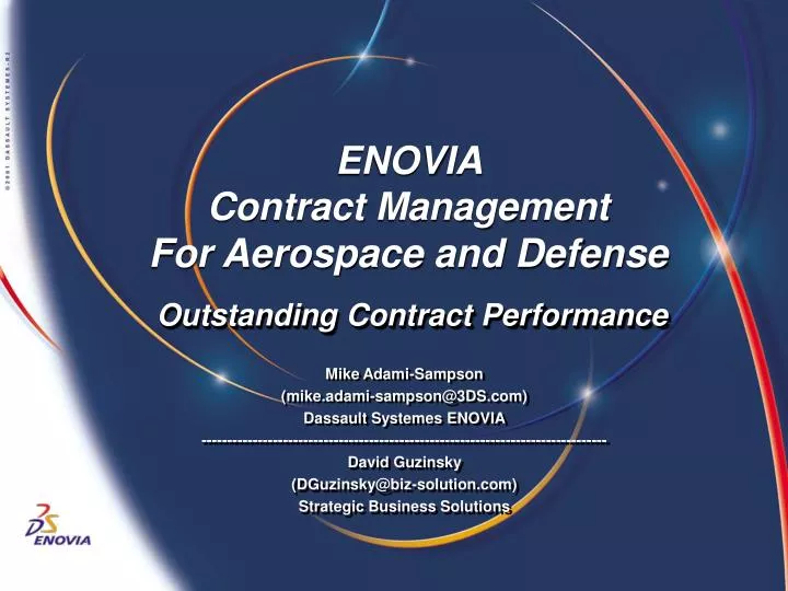 outstanding contract performance