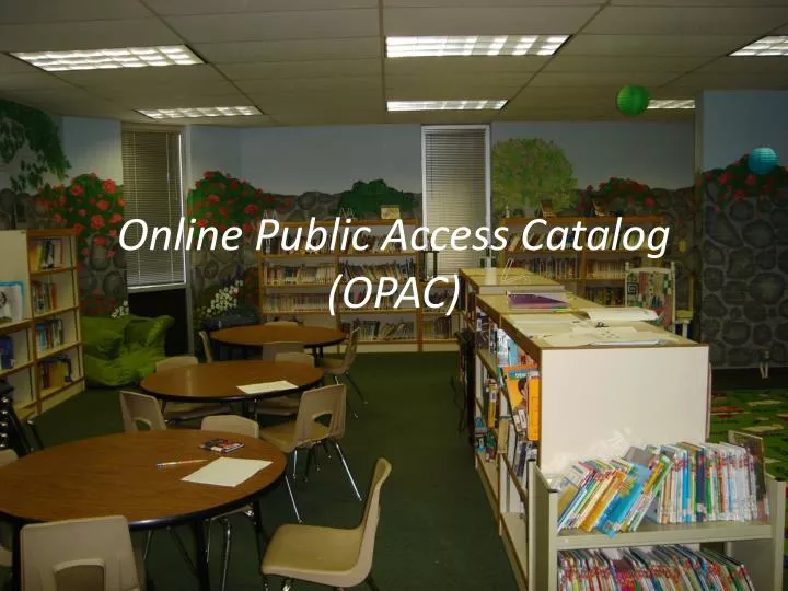 online public access catalog opac