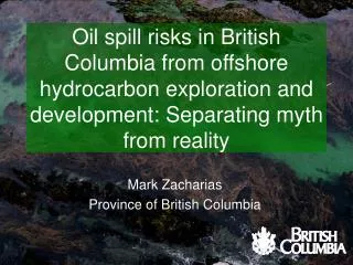 Mark Zacharias Province of British Columbia