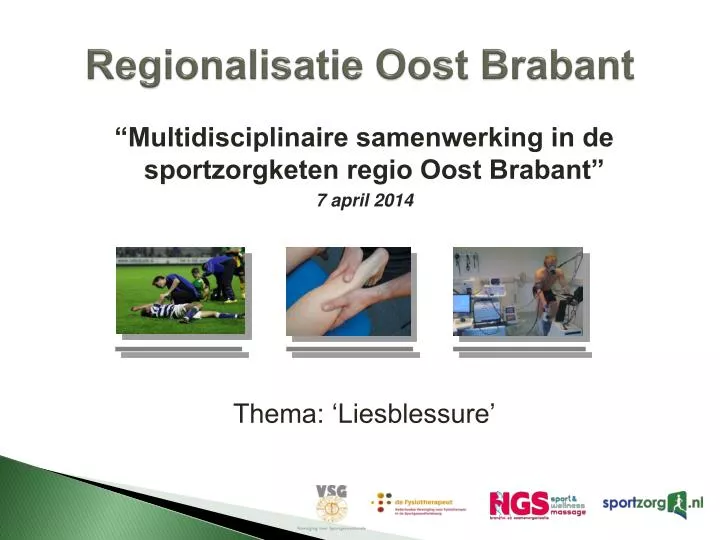 regionalisatie oost brabant