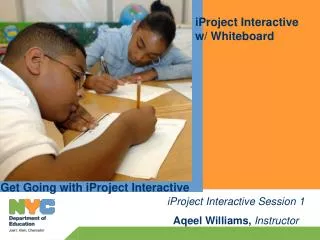 iProject Interactive w/ Whiteboard