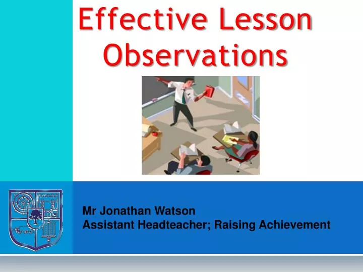 effective lesson observations