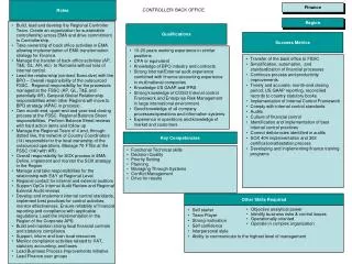 controller back office