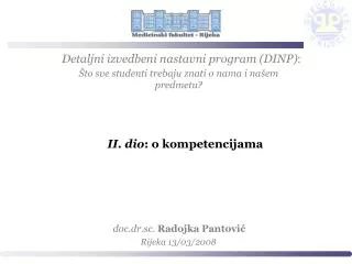 detaljni izvedbeni nastavni program dinp