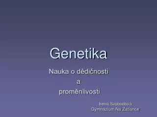 genetika