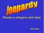 Jeopardy - slide 1