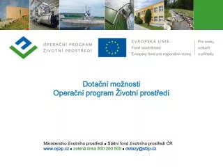 dota n mo nosti opera n program ivotn prost ed