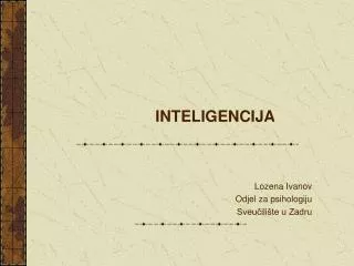 inteligencija