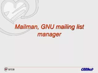 mailman gnu mailing list manager