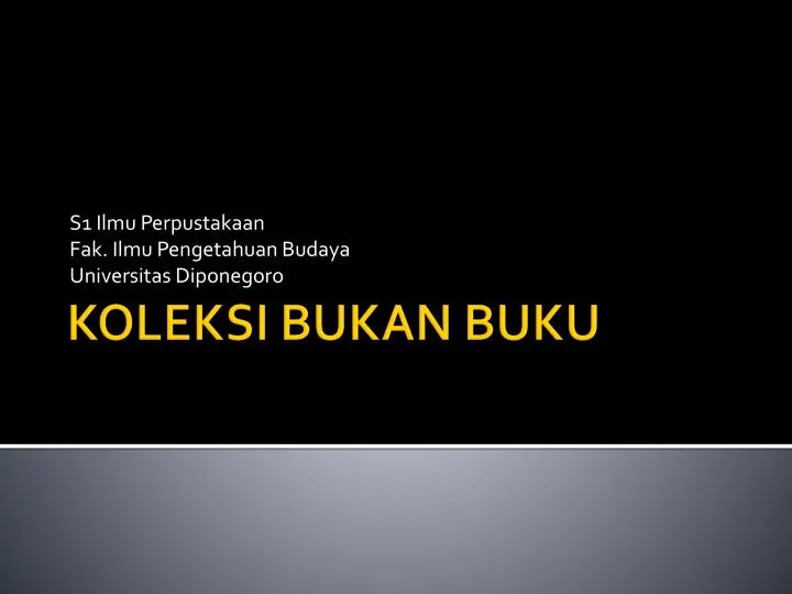 s1 ilmu perpustakaan fak ilmu pengetahuan budaya universitas diponegoro