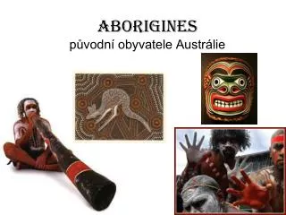 aborigines p vodn obyvatele austr lie