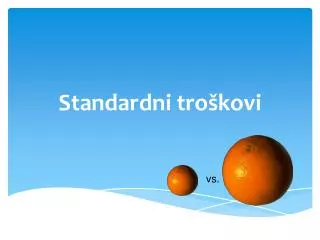 standardni tro kovi