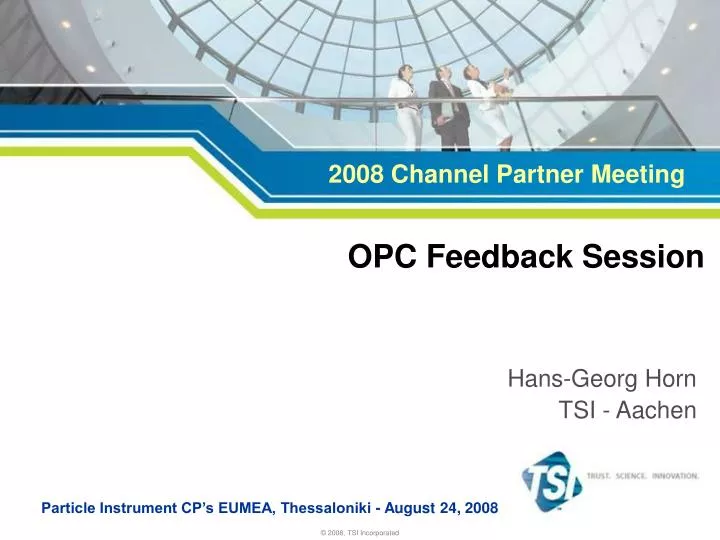 opc feedback session