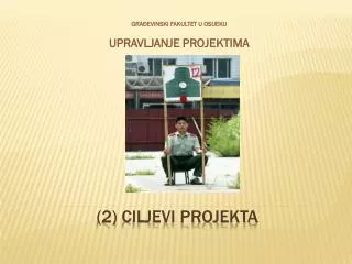 gra evinski fakultet u osijeku upravljanje projektima
