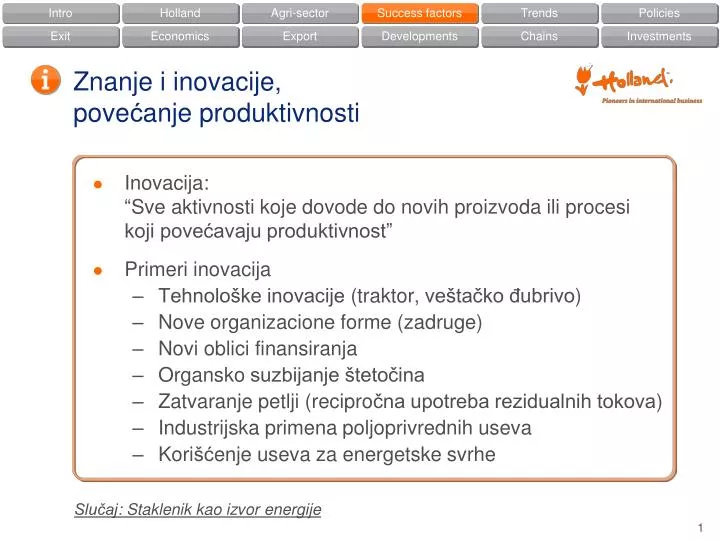 znanje i inovacije pove anje produktivnosti