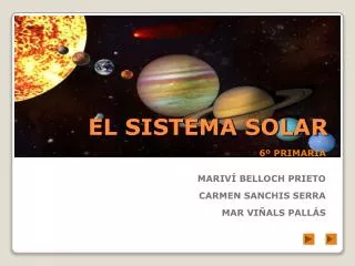 el sistema solar