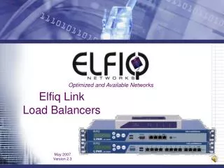 Elfiq Link Load Balancers