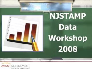 NJSTAMP Data Workshop 2008