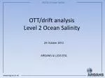 Analyzing Ocean Salinity Drift Trends: Insights from 2012 OTT Data - slide 1