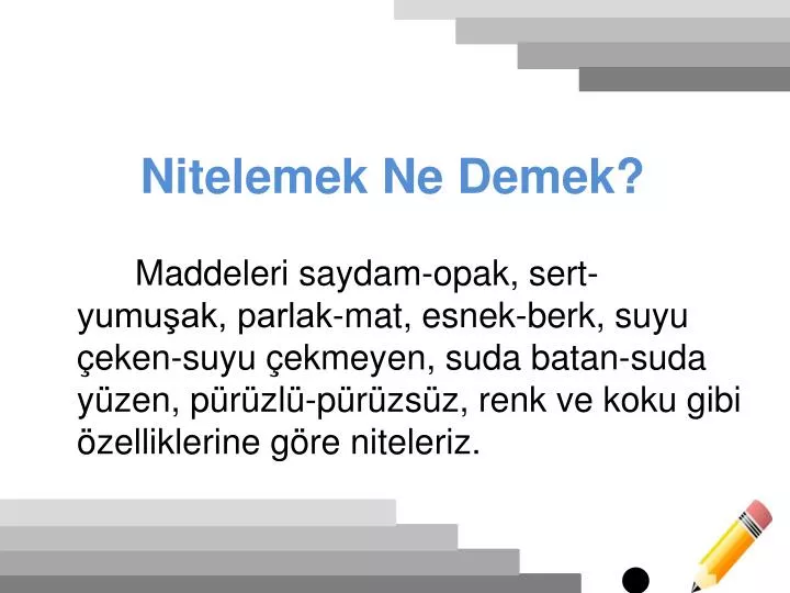 presentation by ne demek