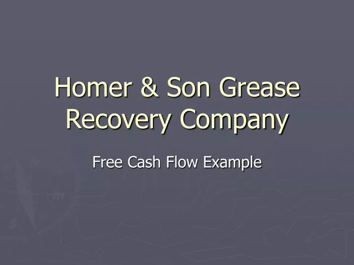 homer son grease recovery company