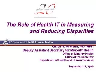 Background on the Office of Minority Health