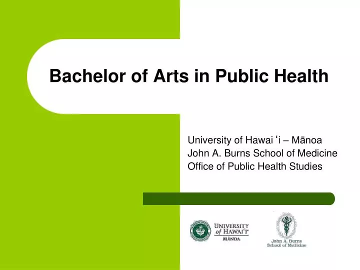 bachelor of arts in public health