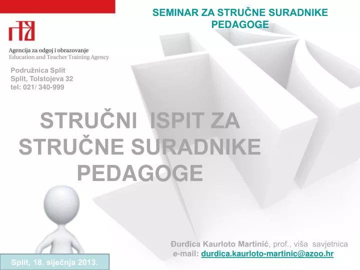 stru ni ispit za stru ne suradnike pedagoge