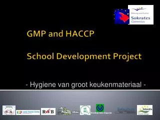 gmp and haccp school development project