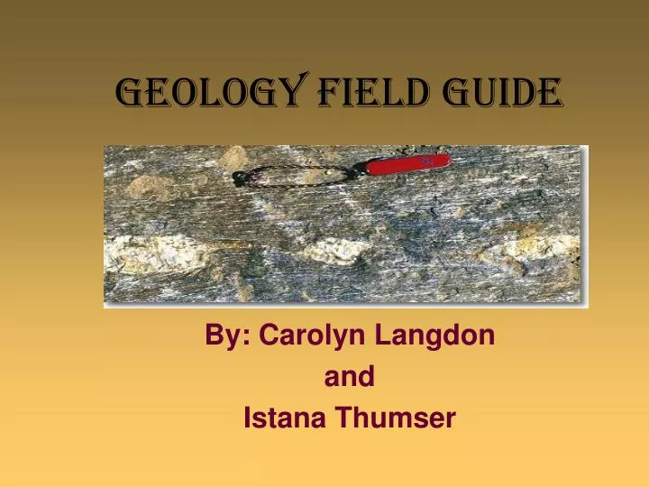 geology field guide