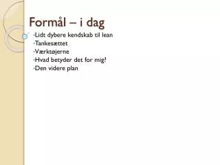 form l i dag