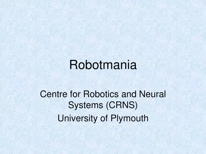 robotmania