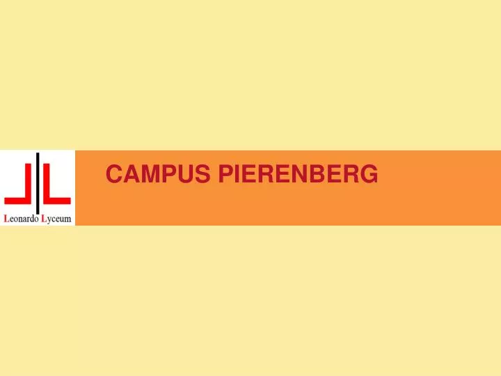campus pierenberg
