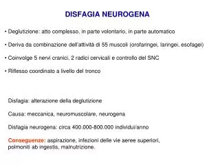 disfagia neurogena