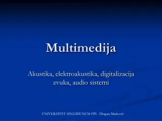 Multimedija