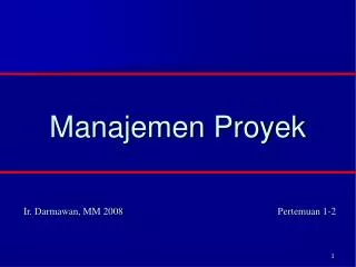 PPT - MANAJEMEN PROYEK KONSTRUKSI PowerPoint Presentation, Free ...