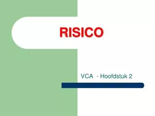 risico