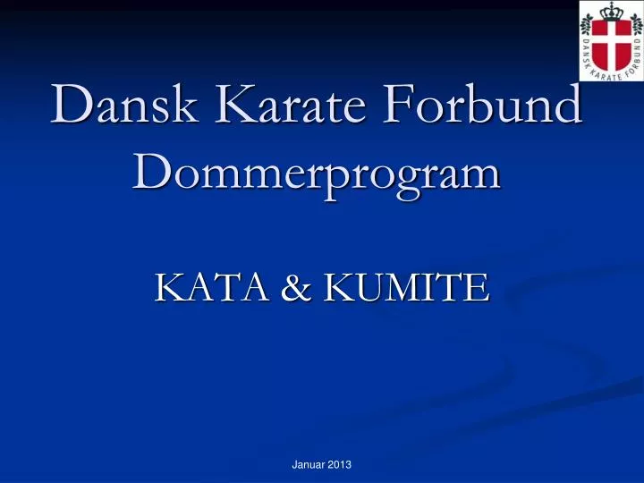 dansk karate forbund dommerprogram