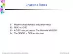 Understanding Machine Characteristics: RISC vs. CISC Architectures and Performance Metrics - slide 1