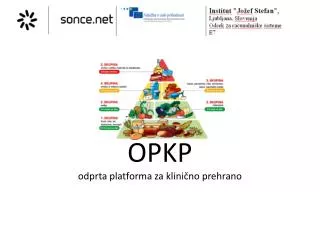opkp odprta platforma za klini no prehrano