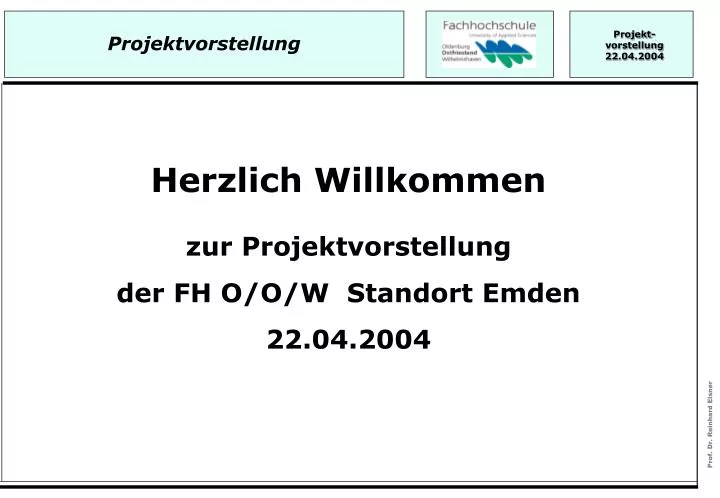 projektvorstellung