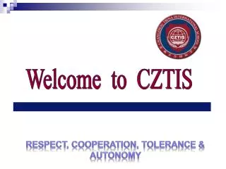 Welcome to CZTIS